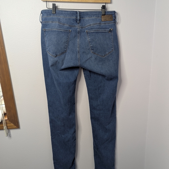 Mavi Jeans Emma Slim Boyfriend Women’s Size 30/32 | Stretch Mid Rise Blue Denim - Picture 3 of 8